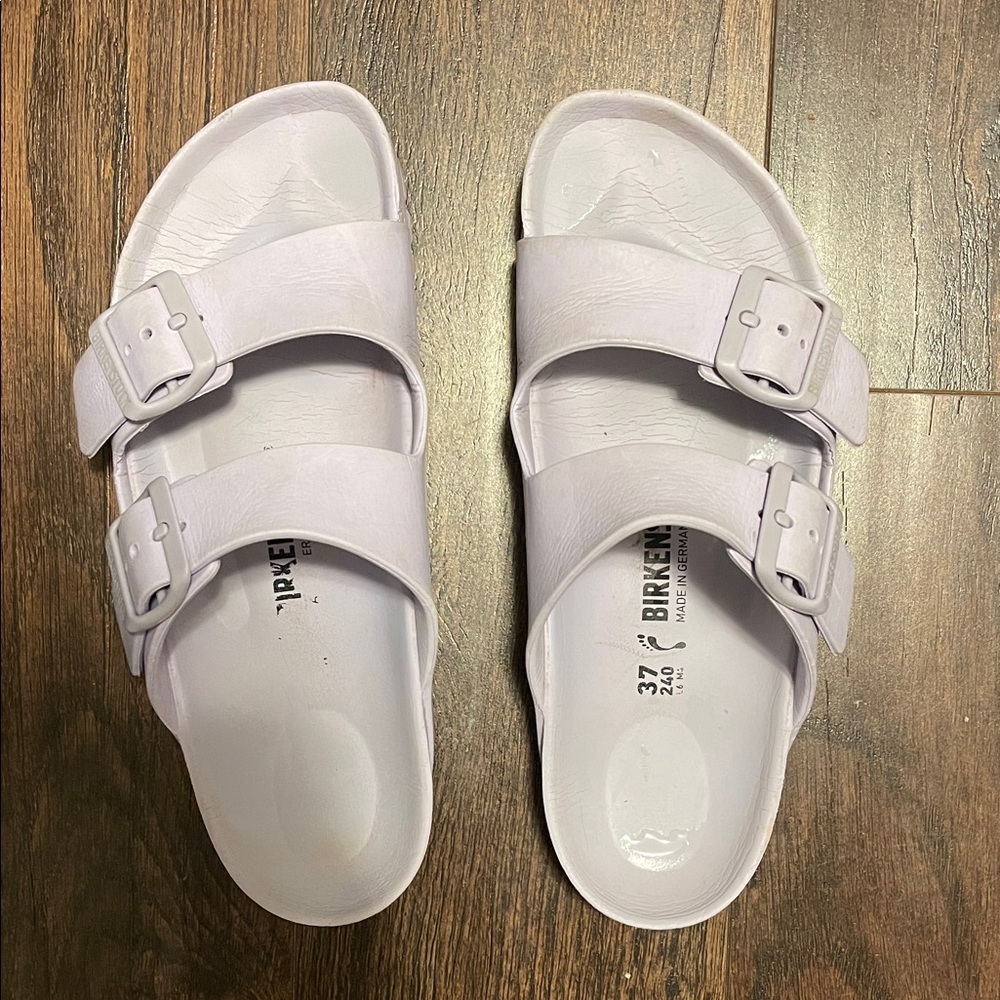 Birkenstock Arizona EVA in Purple Fog